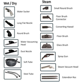 Kleener LC-20ZQ Steam Vacuum Cleaner | Kleener by KHM Megatools Corp.